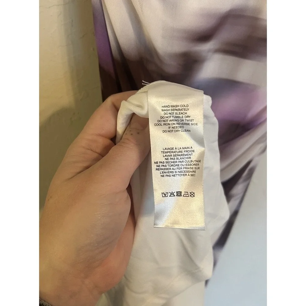 BHLDN Anthropologie Maxi‎ Slip Dress M NWT Long Abstract Print Party Formal